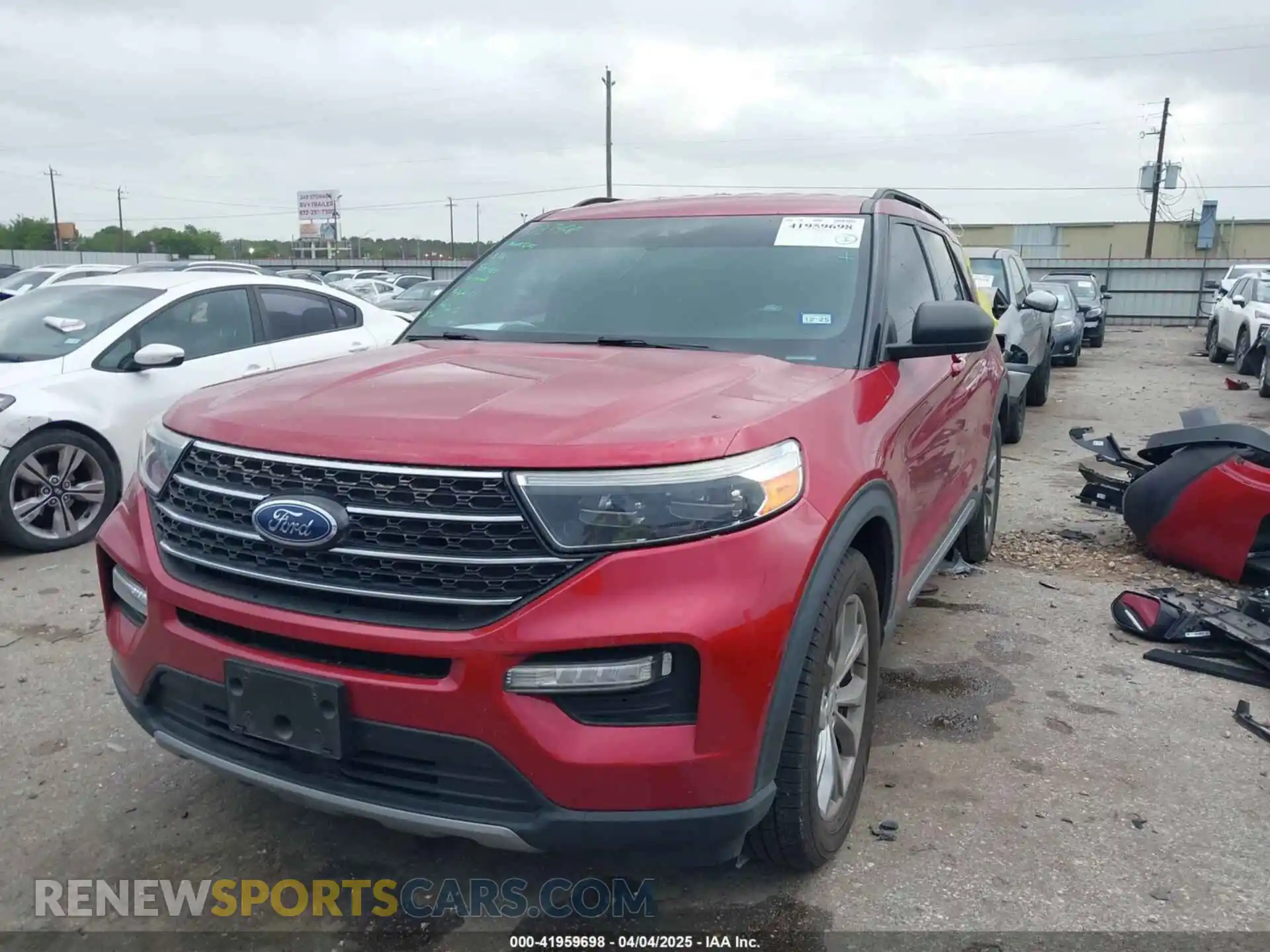 2 Photograph of a damaged car 1FMSK7DH7LGB35012 FORD EXPLORER 2020