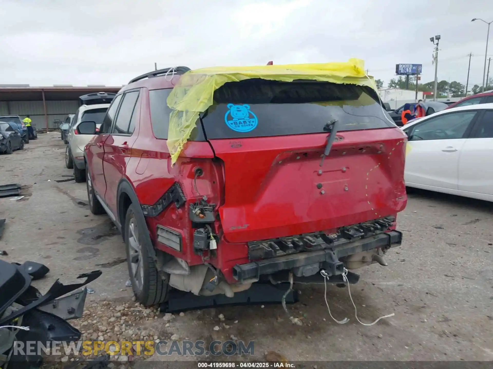 3 Photograph of a damaged car 1FMSK7DH7LGB35012 FORD EXPLORER 2020