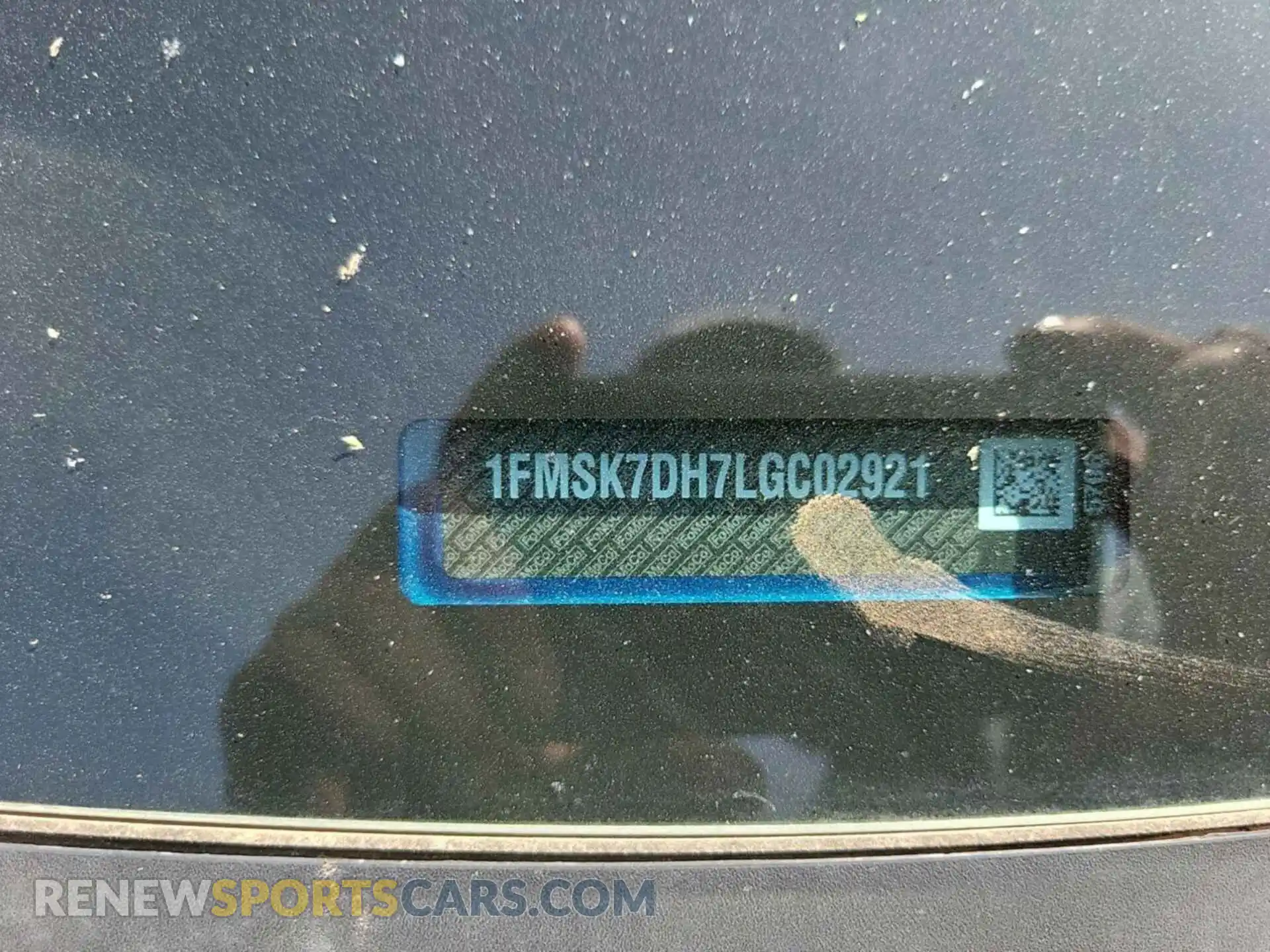 1 Photograph of a damaged car 1FMSK7DH7LGC02921 FORD EXPLORER 2020