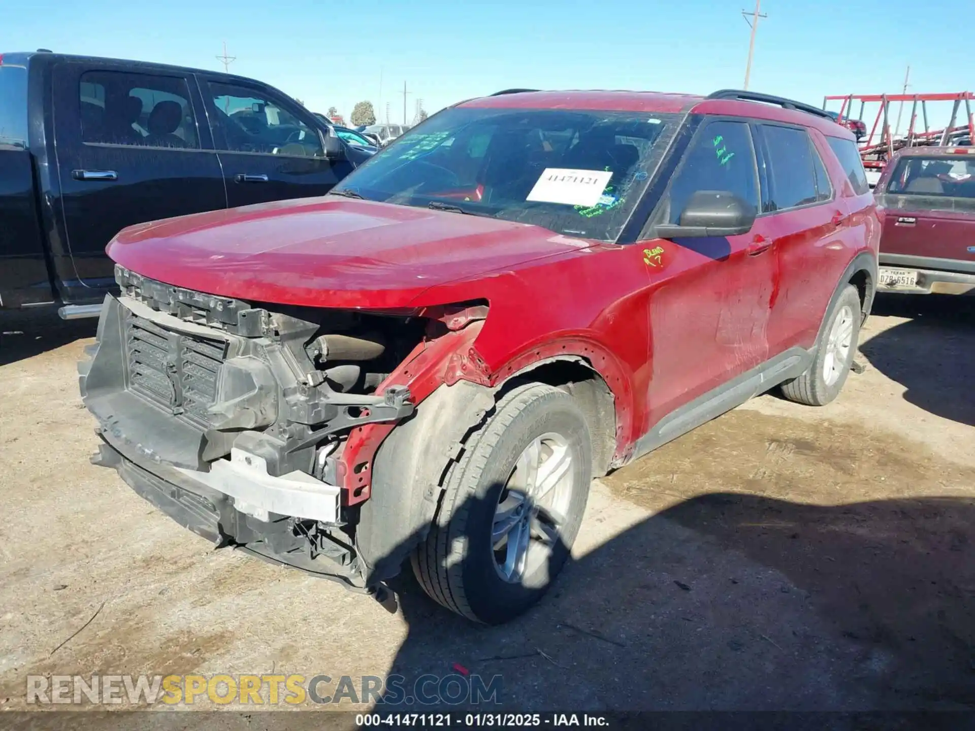 2 Photograph of a damaged car 1FMSK7DH9LGB51972 FORD EXPLORER 2020