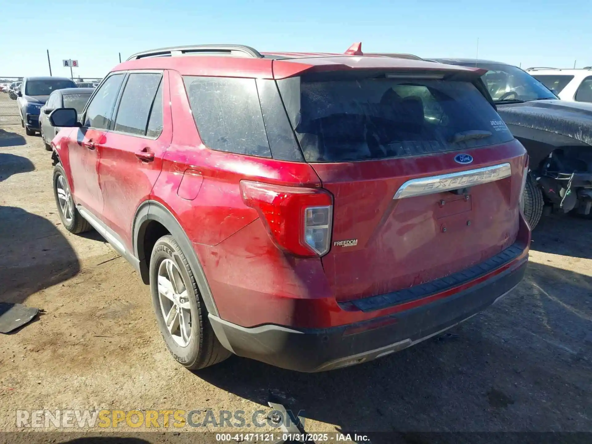 3 Photograph of a damaged car 1FMSK7DH9LGB51972 FORD EXPLORER 2020