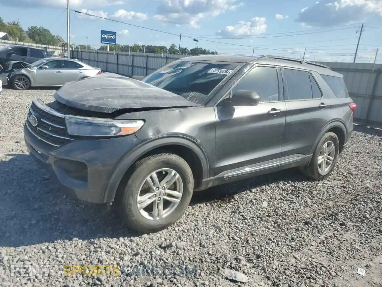 1 Photograph of a damaged car 1FMSK7DH9LGB80159 FORD EXPLORER 2020