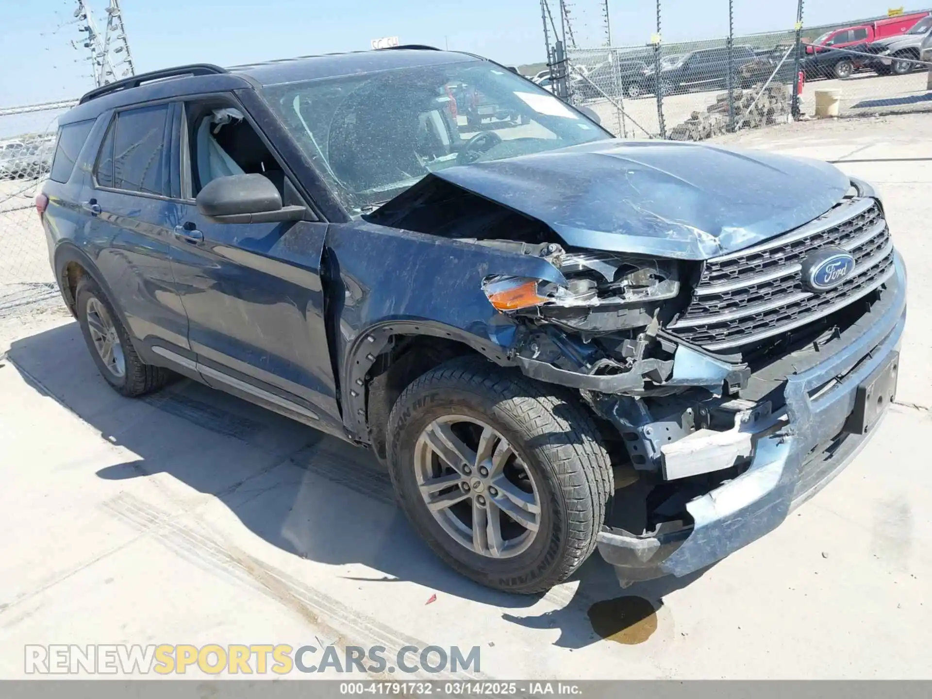 1 Photograph of a damaged car 1FMSK7DH9LGC30705 FORD EXPLORER 2020