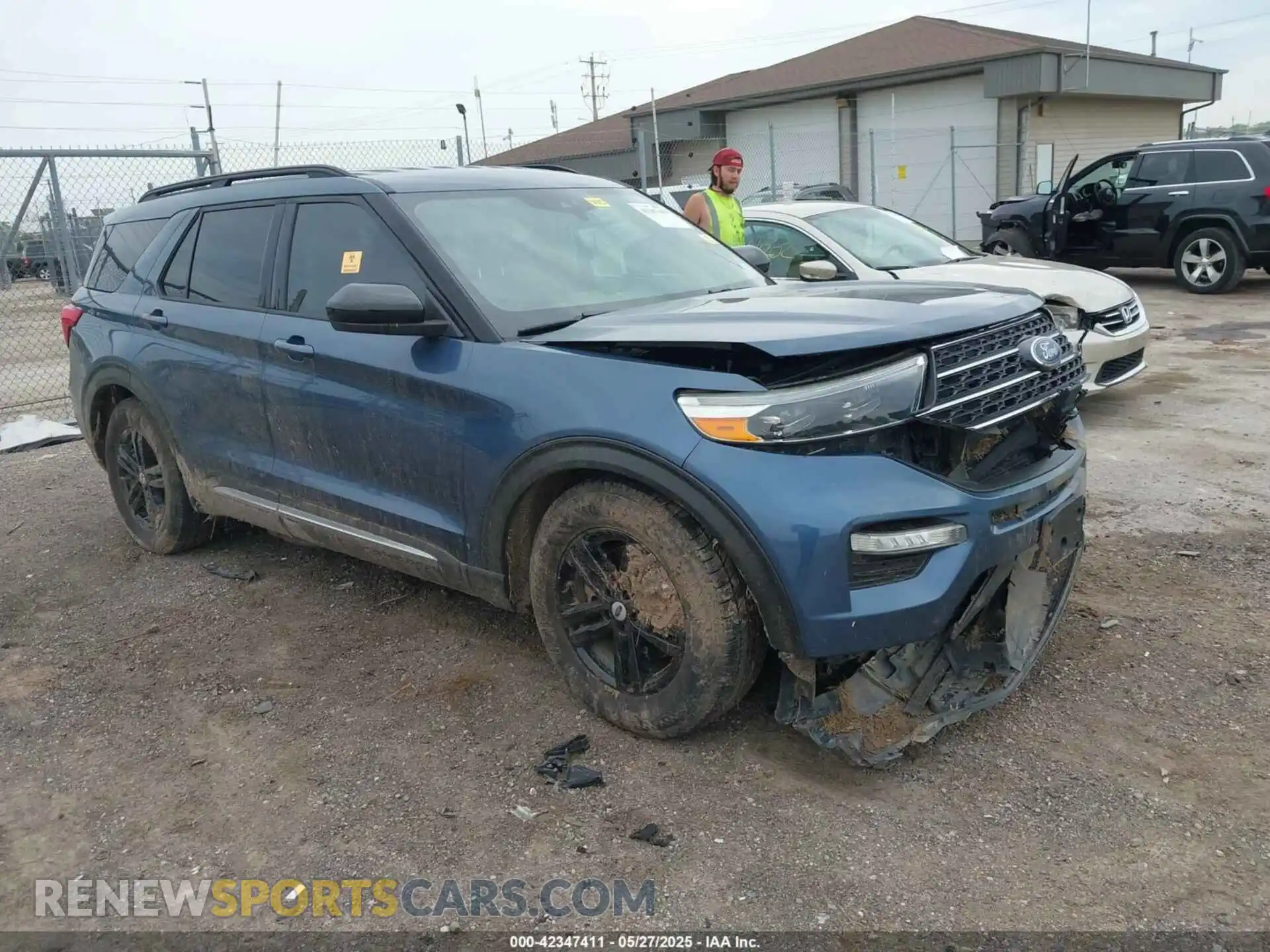 1 Photograph of a damaged car 1FMSK7DHXLGA10148 FORD EXPLORER 2020