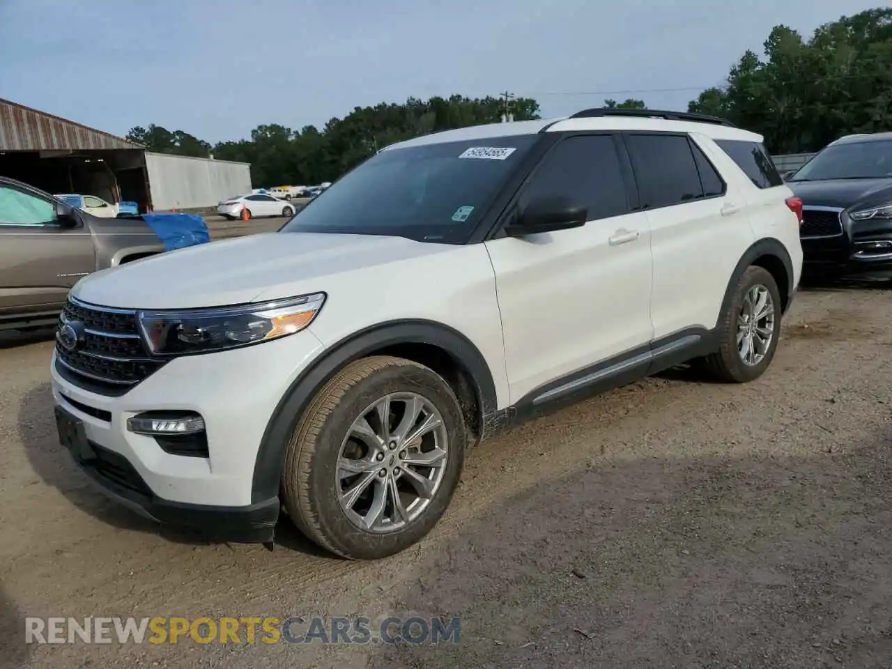 1 Photograph of a damaged car 1FMSK7DHXLGA58510 FORD EXPLORER 2020