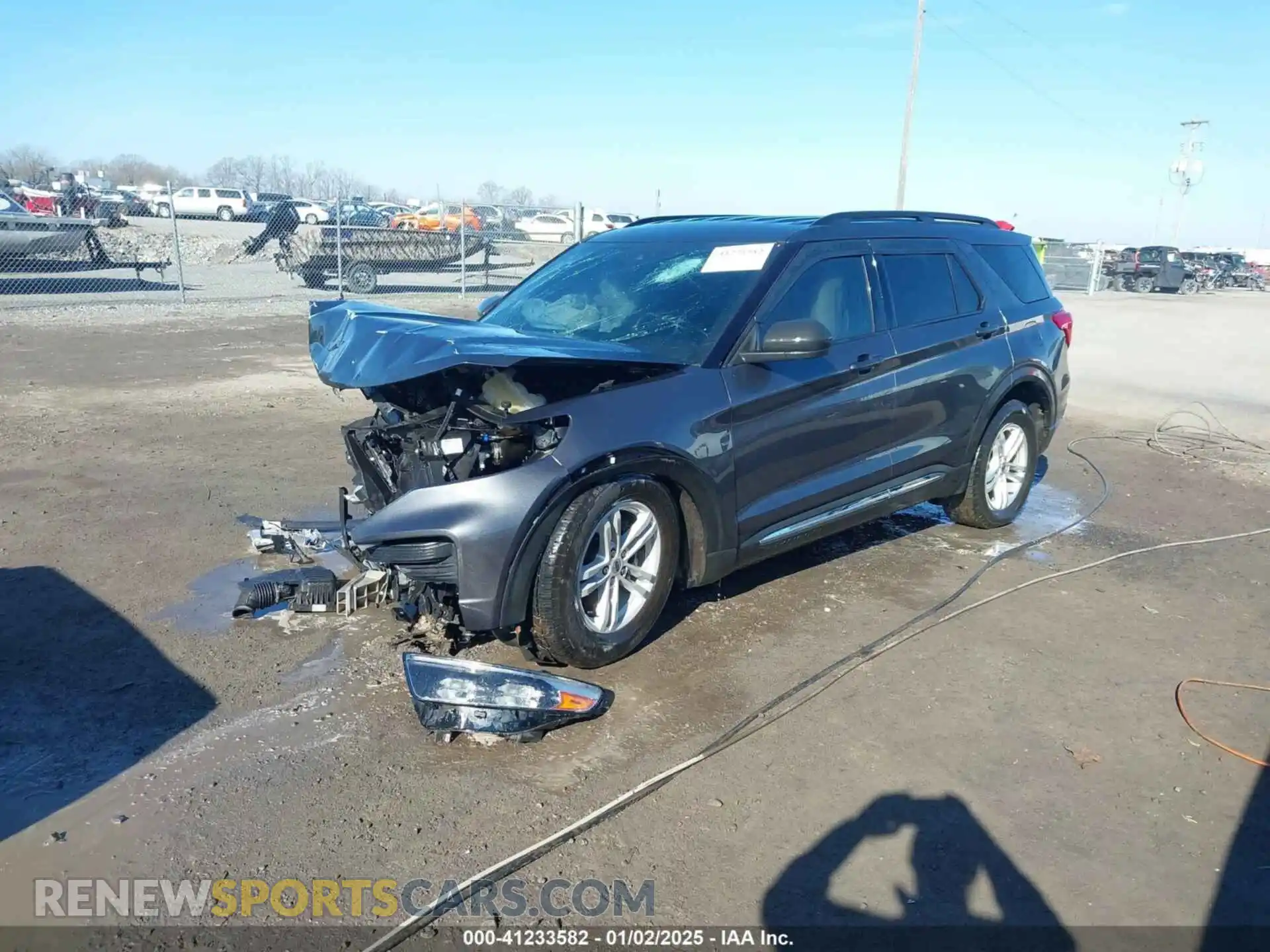 2 Photograph of a damaged car 1FMSK7DHXLGB38602 FORD EXPLORER 2020