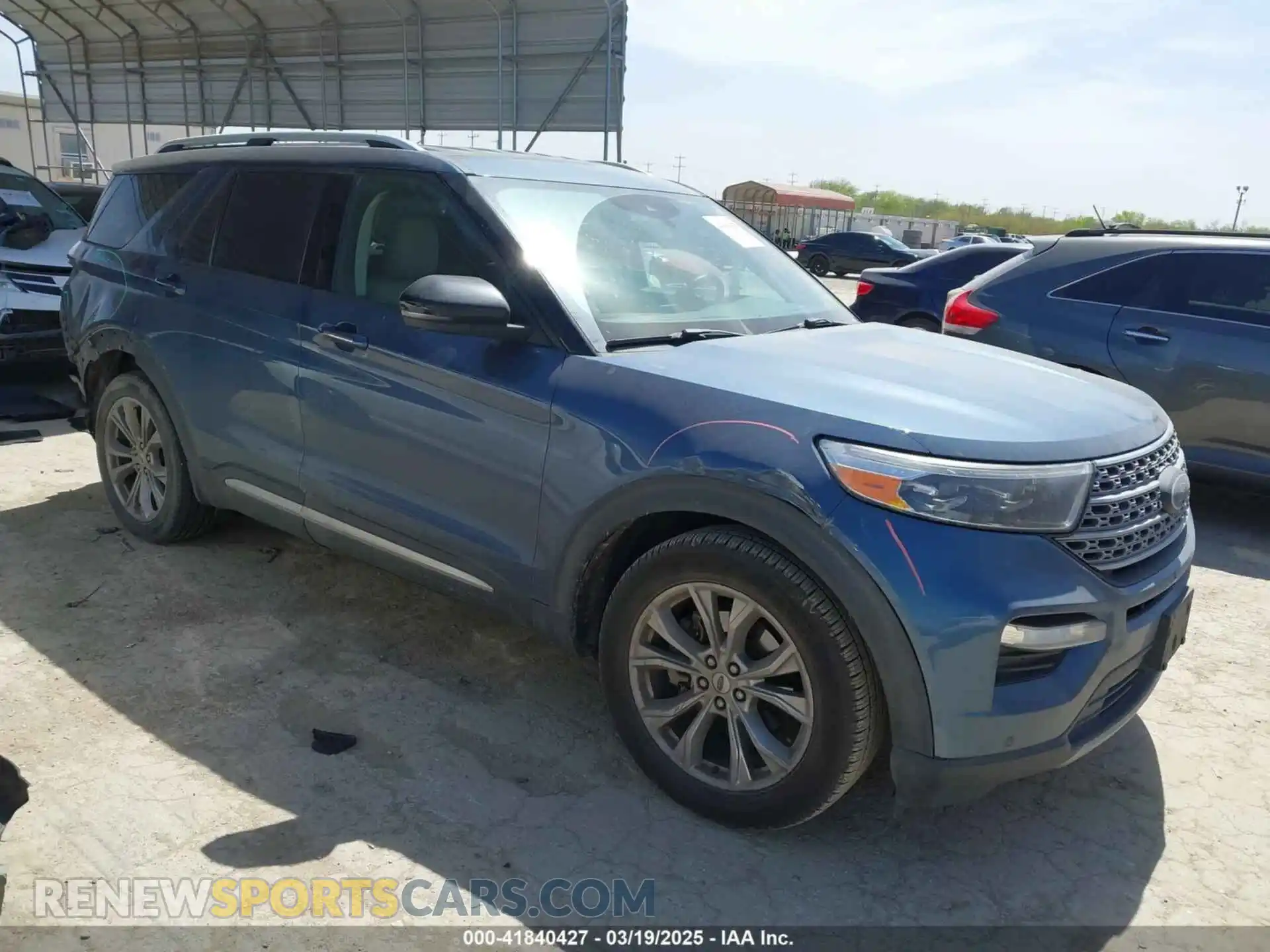 1 Photograph of a damaged car 1FMSK7FH2LGA05748 FORD EXPLORER 2020