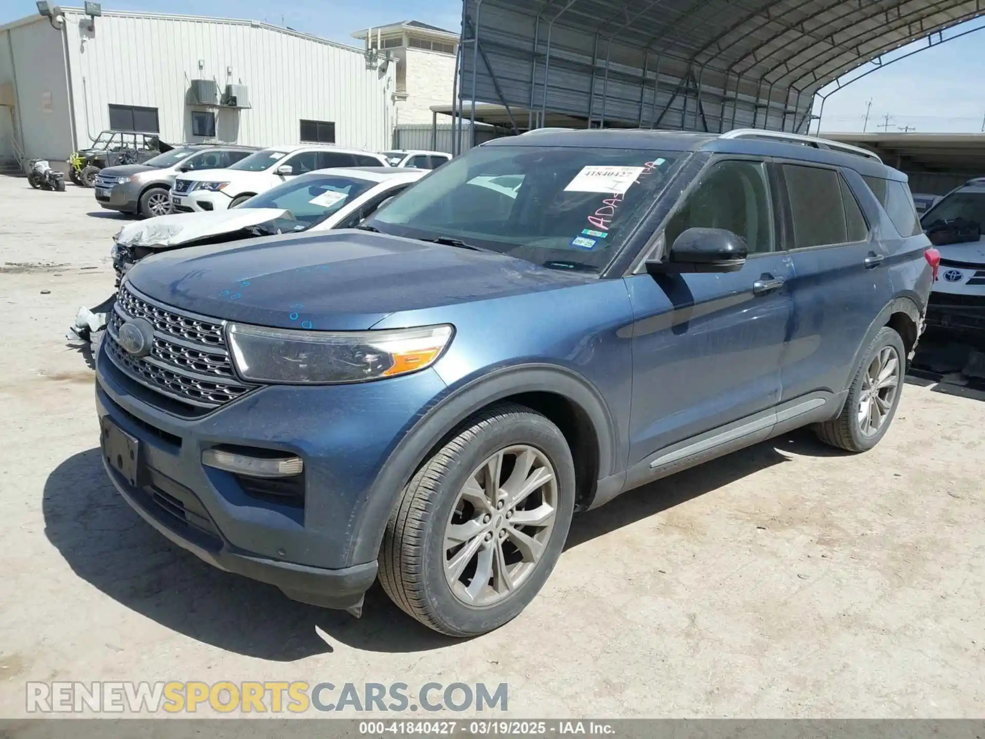 2 Photograph of a damaged car 1FMSK7FH2LGA05748 FORD EXPLORER 2020