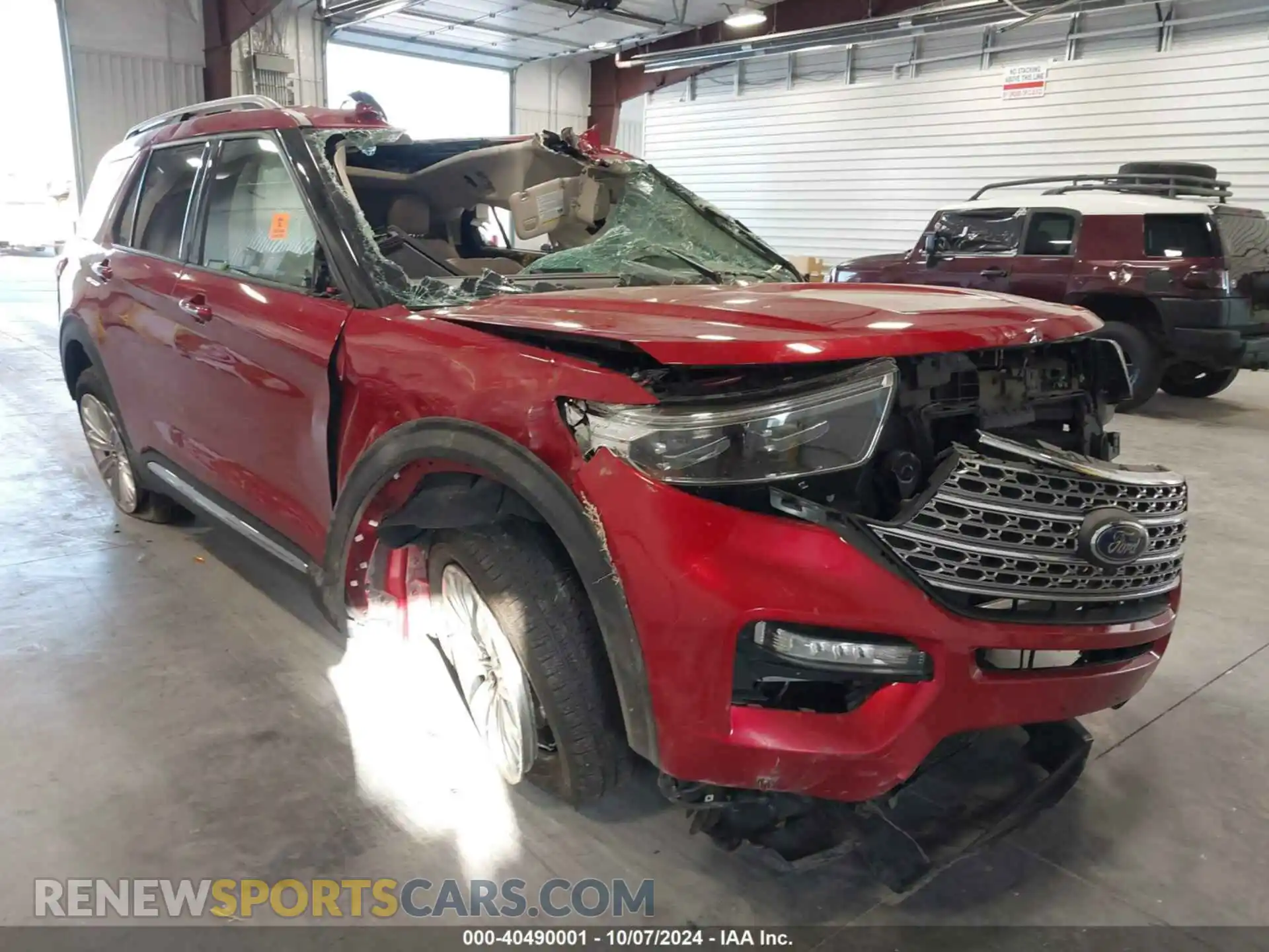 1 Photograph of a damaged car 1FMSK7FH3LGA82127 FORD EXPLORER 2020