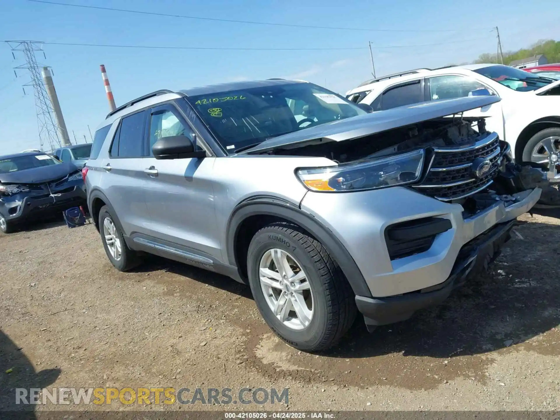 1 Photograph of a damaged car 1FMSK8DH0LGB68097 FORD EXPLORER 2020