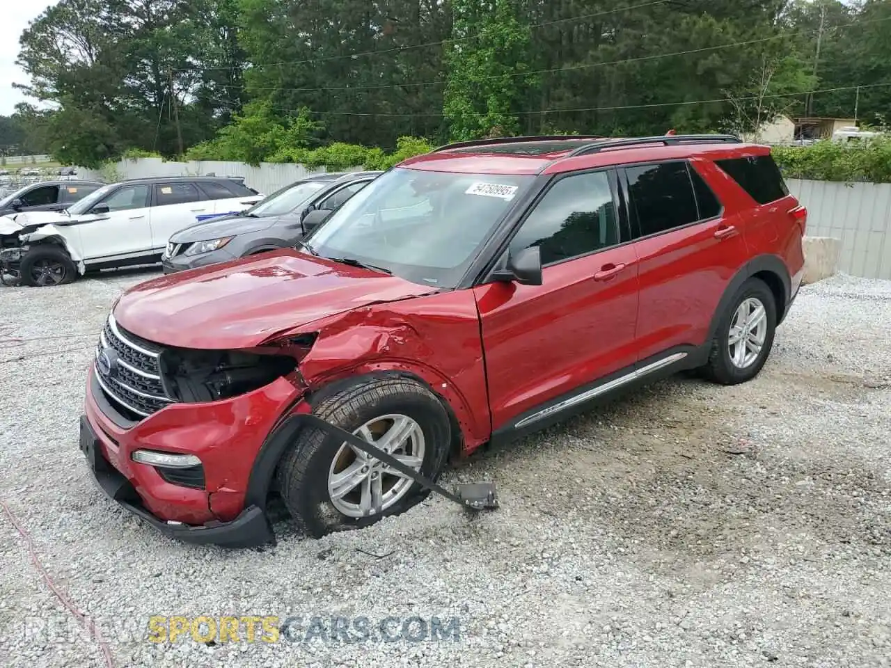 1 Photograph of a damaged car 1FMSK8DH1LGC40151 FORD EXPLORER 2020