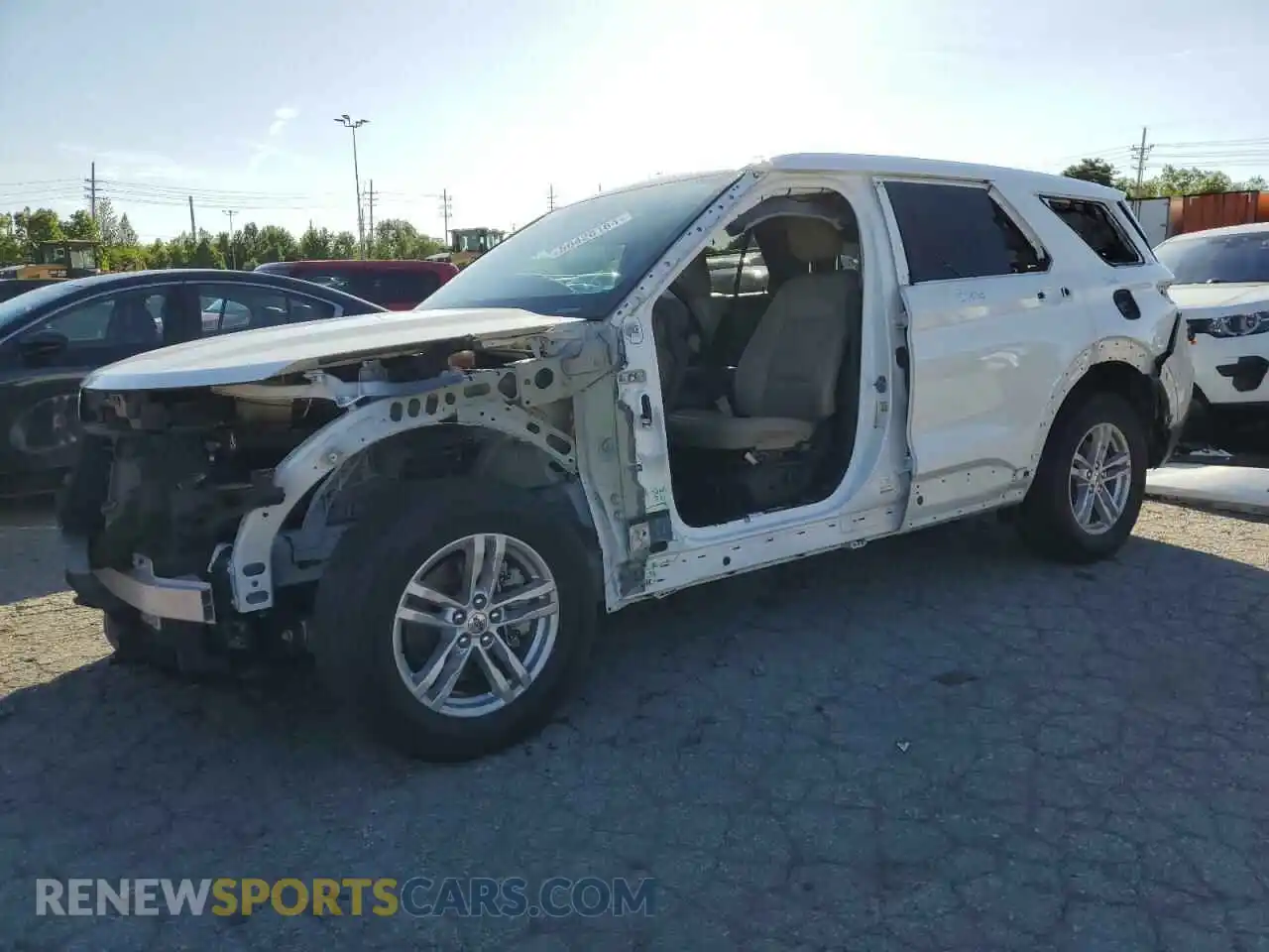 1 Photograph of a damaged car 1FMSK8DH3LGA46639 FORD EXPLORER 2020