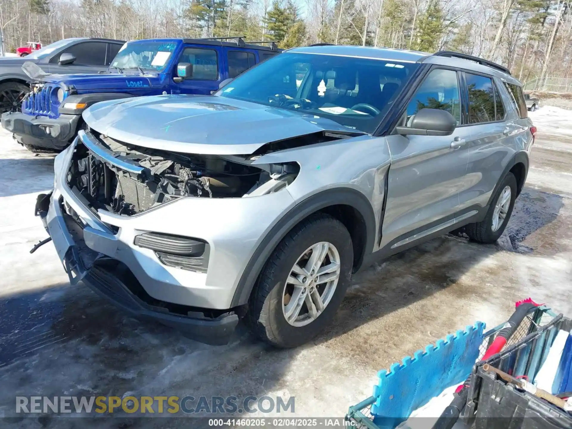 2 Фотография поврежденного автомобиля 1FMSK8DH3LGA74702 FORD EXPLORER 2020