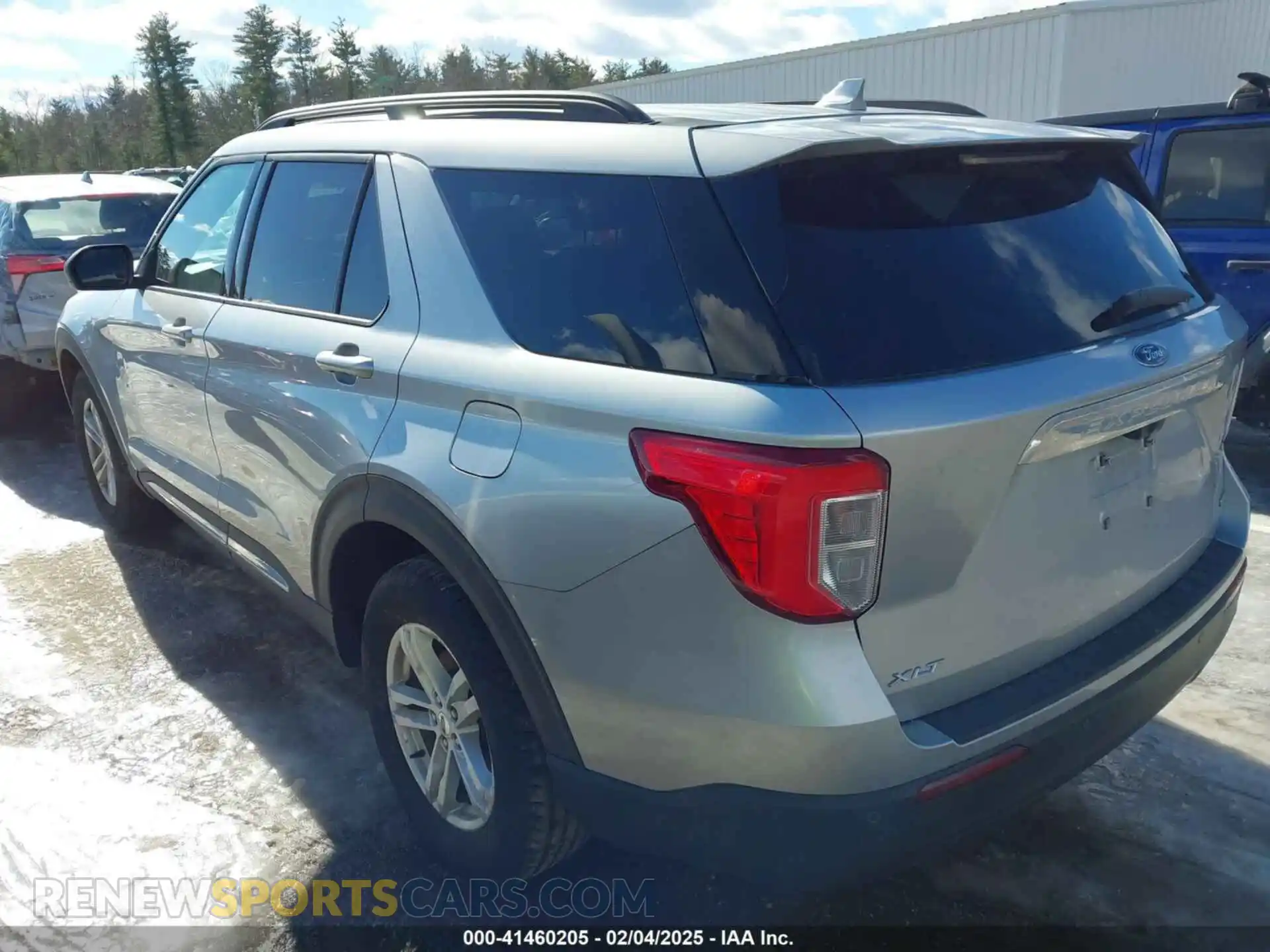 3 Фотография поврежденного автомобиля 1FMSK8DH3LGA74702 FORD EXPLORER 2020