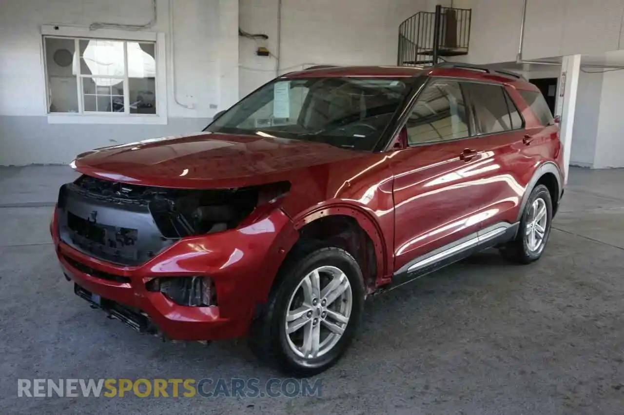 2 Photograph of a damaged car 1FMSK8DH3LGC90825 FORD EXPLORER 2020
