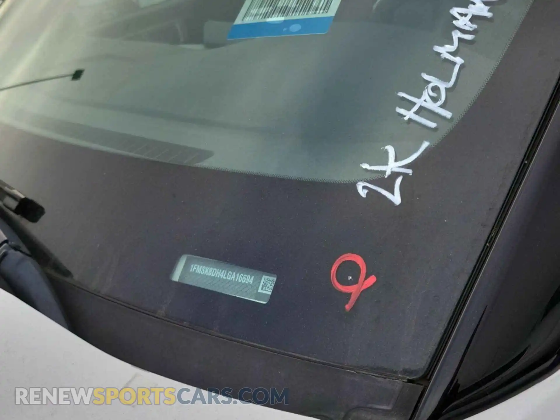 2 Фотография поврежденного автомобиля 1FMSK8DH4LGA16694 FORD EXPLORER 2020