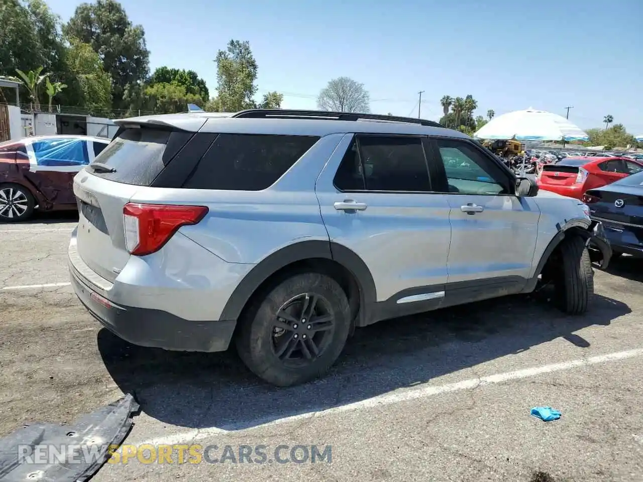 3 Photograph of a damaged car 1FMSK8DH4LGB31585 FORD EXPLORER 2020