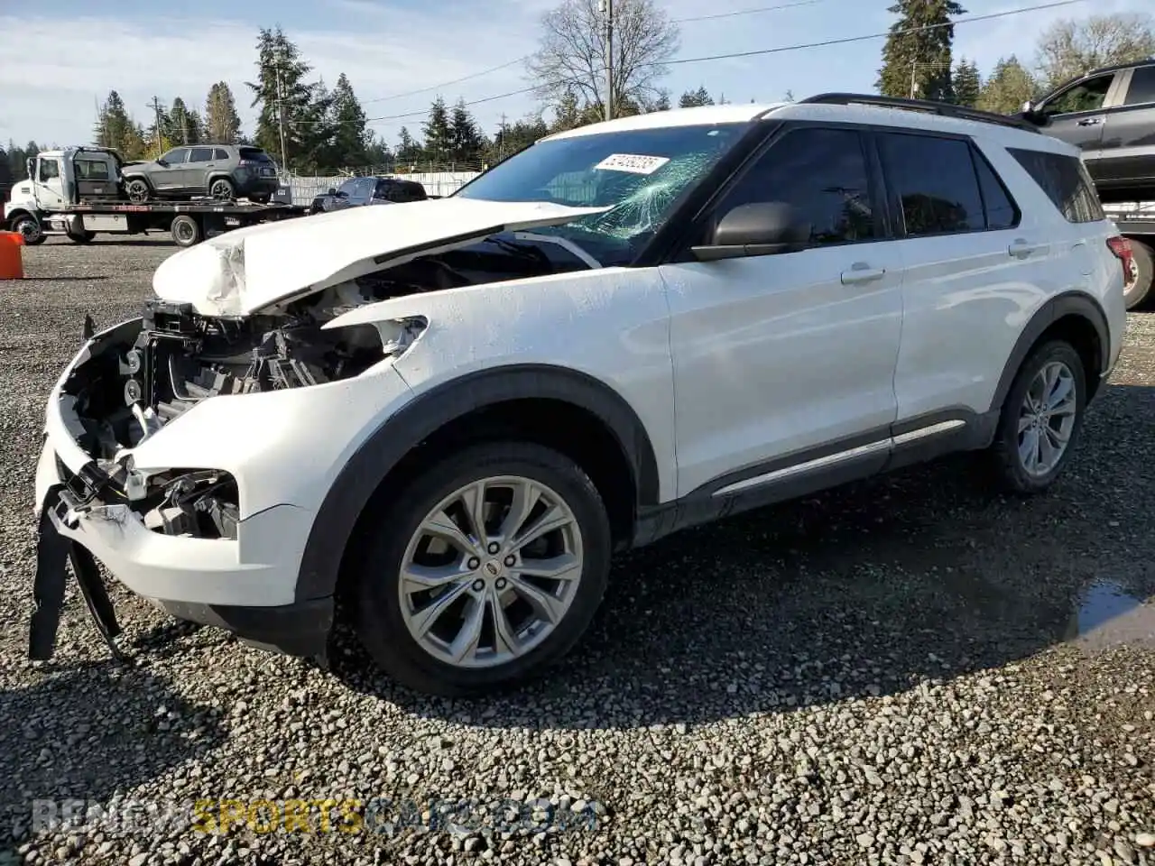 1 Photograph of a damaged car 1FMSK8DH4LGB40156 FORD EXPLORER 2020