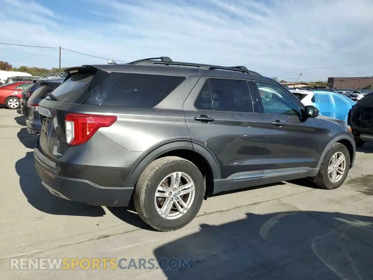3 Фотография поврежденного автомобиля 1FMSK8DH4LGC19715 FORD EXPLORER 2020