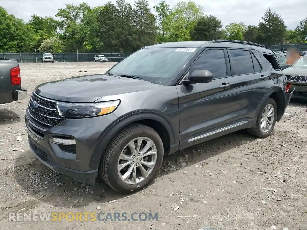 1 Photograph of a damaged car 1FMSK8DH6LGB38442 FORD EXPLORER 2020