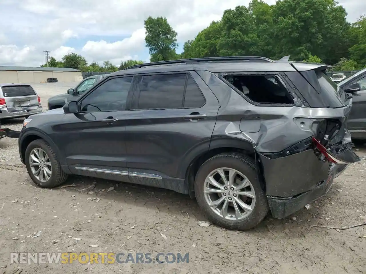 2 Photograph of a damaged car 1FMSK8DH6LGB38442 FORD EXPLORER 2020