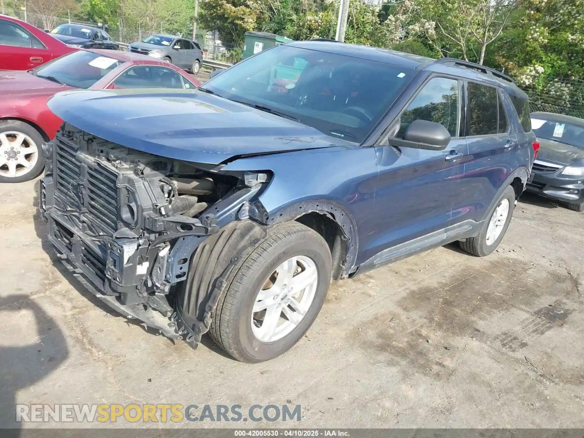 2 fotografías del automóvil dañado 1FMSK8DH9LGA25259 FORD EXPLORER 2020