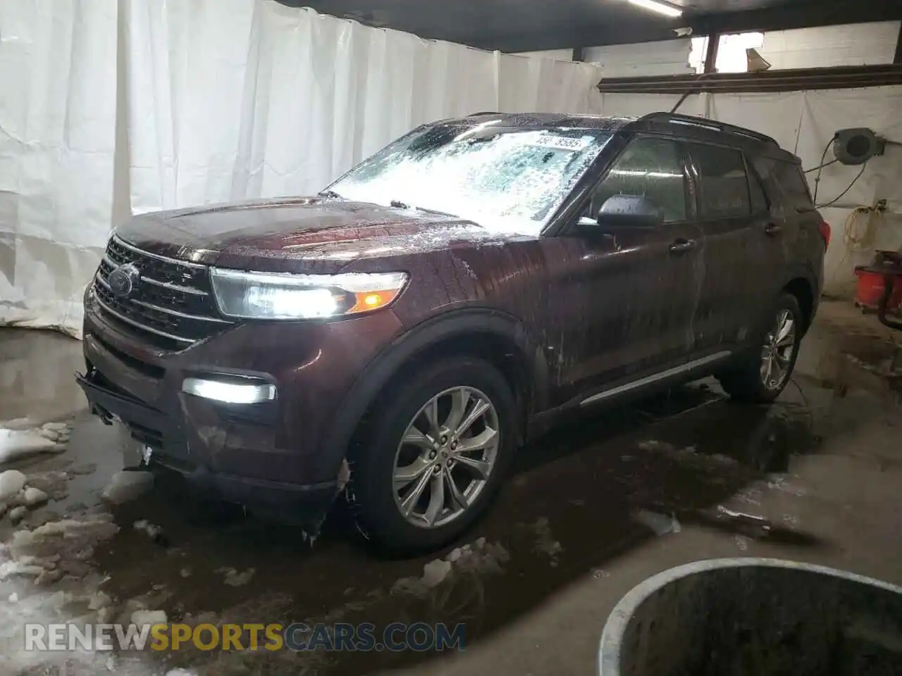 1 Photograph of a damaged car 1FMSK8DHXLGA13413 FORD EXPLORER 2020