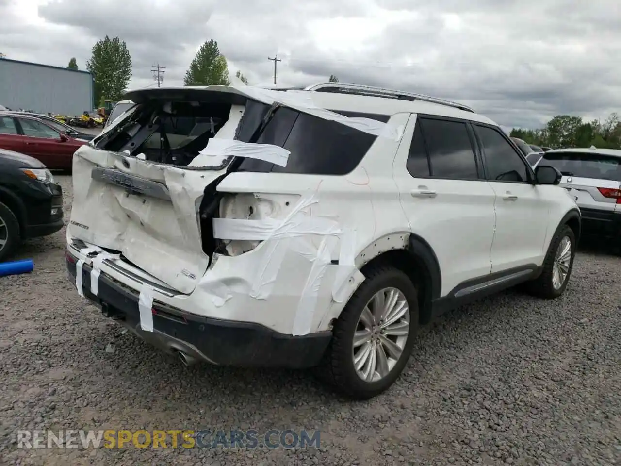 3 Photograph of a damaged car 1FMSK8FH2LGA29442 FORD EXPLORER 2020
