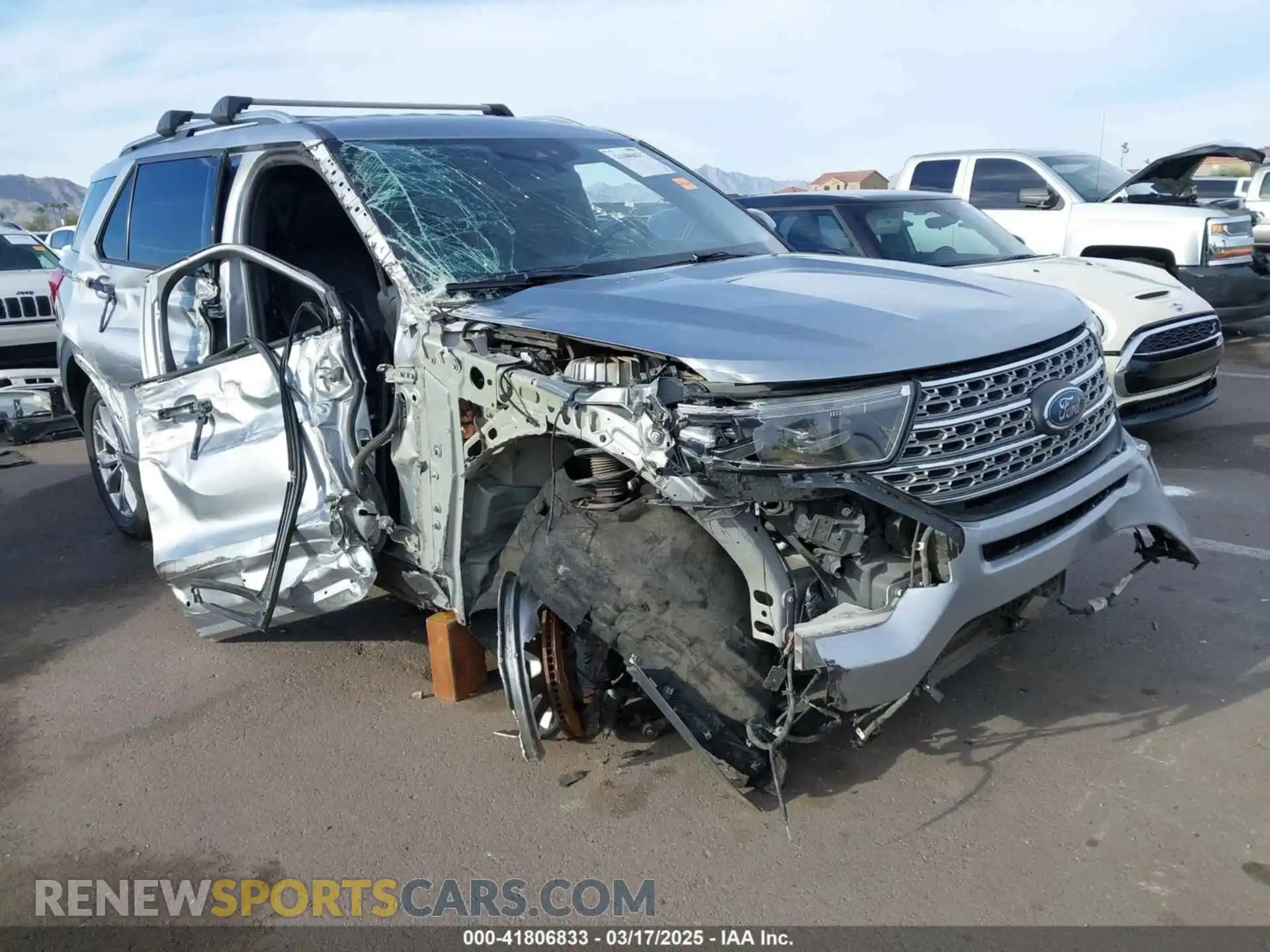 1 Photograph of a damaged car 1FMSK8FH6LGB77156 FORD EXPLORER 2020