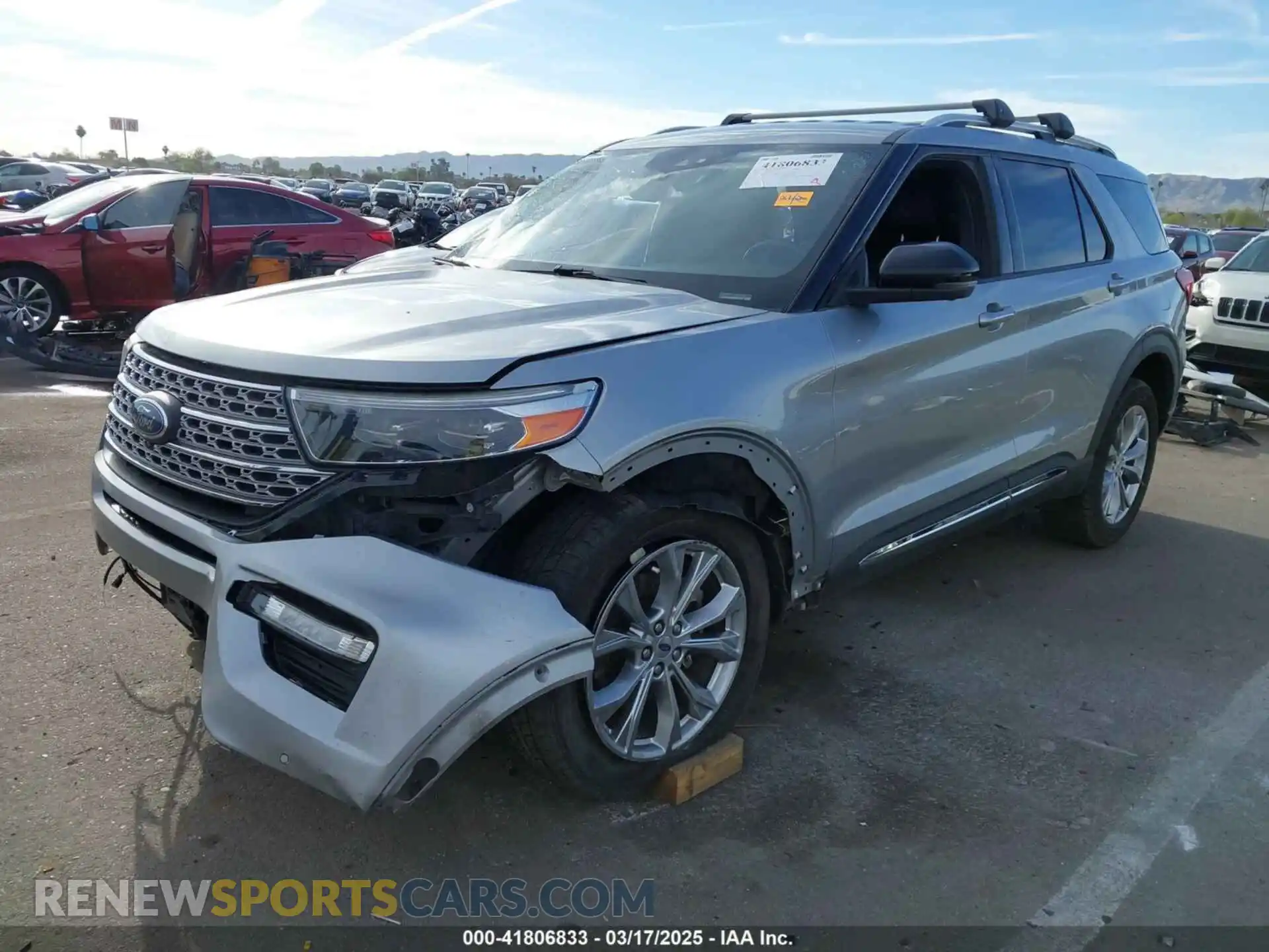 2 Photograph of a damaged car 1FMSK8FH6LGB77156 FORD EXPLORER 2020