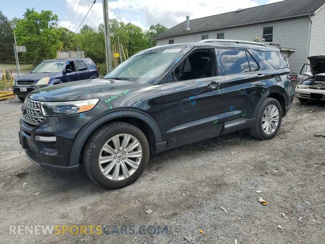 1 Photograph of a damaged car 1FMSK8FH6LGC06462 FORD EXPLORER 2020