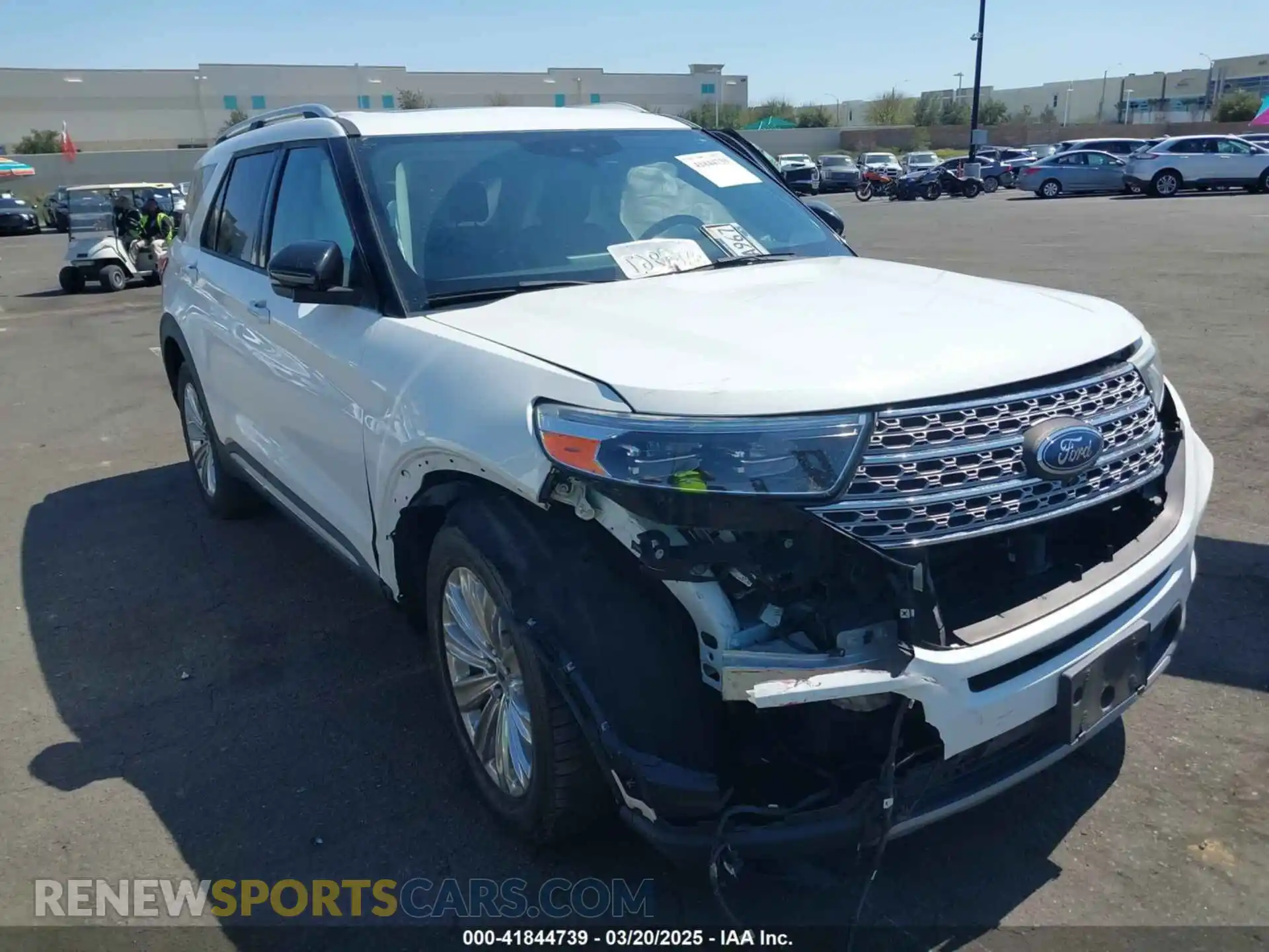 1 Photograph of a damaged car 1FM5K7FW2MNA00817 FORD EXPLORER 2021