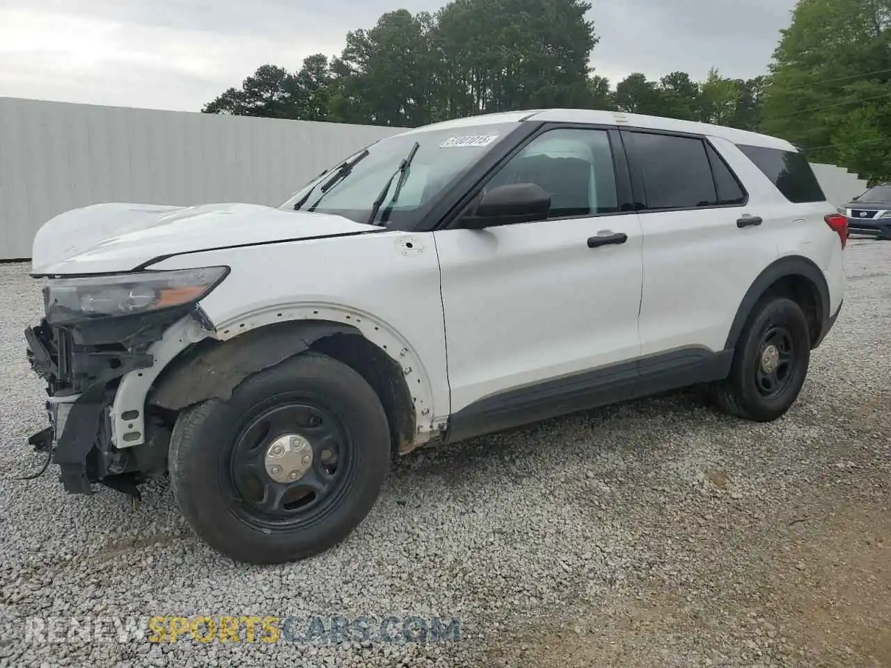 1 Photograph of a damaged car 1FM5K8AB0MGA19512 FORD EXPLORER 2021