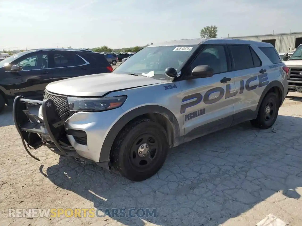 1 Photograph of a damaged car 1FM5K8AB0MGA64448 FORD EXPLORER 2021
