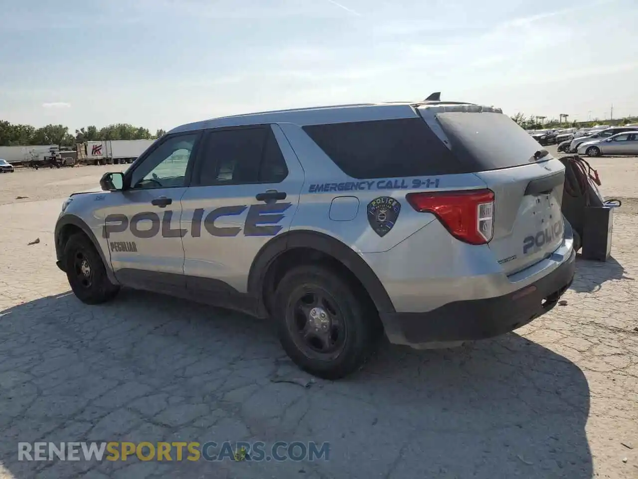 2 Photograph of a damaged car 1FM5K8AB0MGA64448 FORD EXPLORER 2021