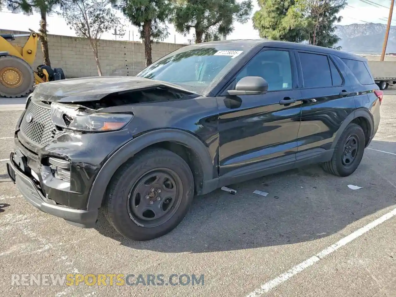 1 Photograph of a damaged car 1FM5K8AB1MGB04715 FORD EXPLORER 2021