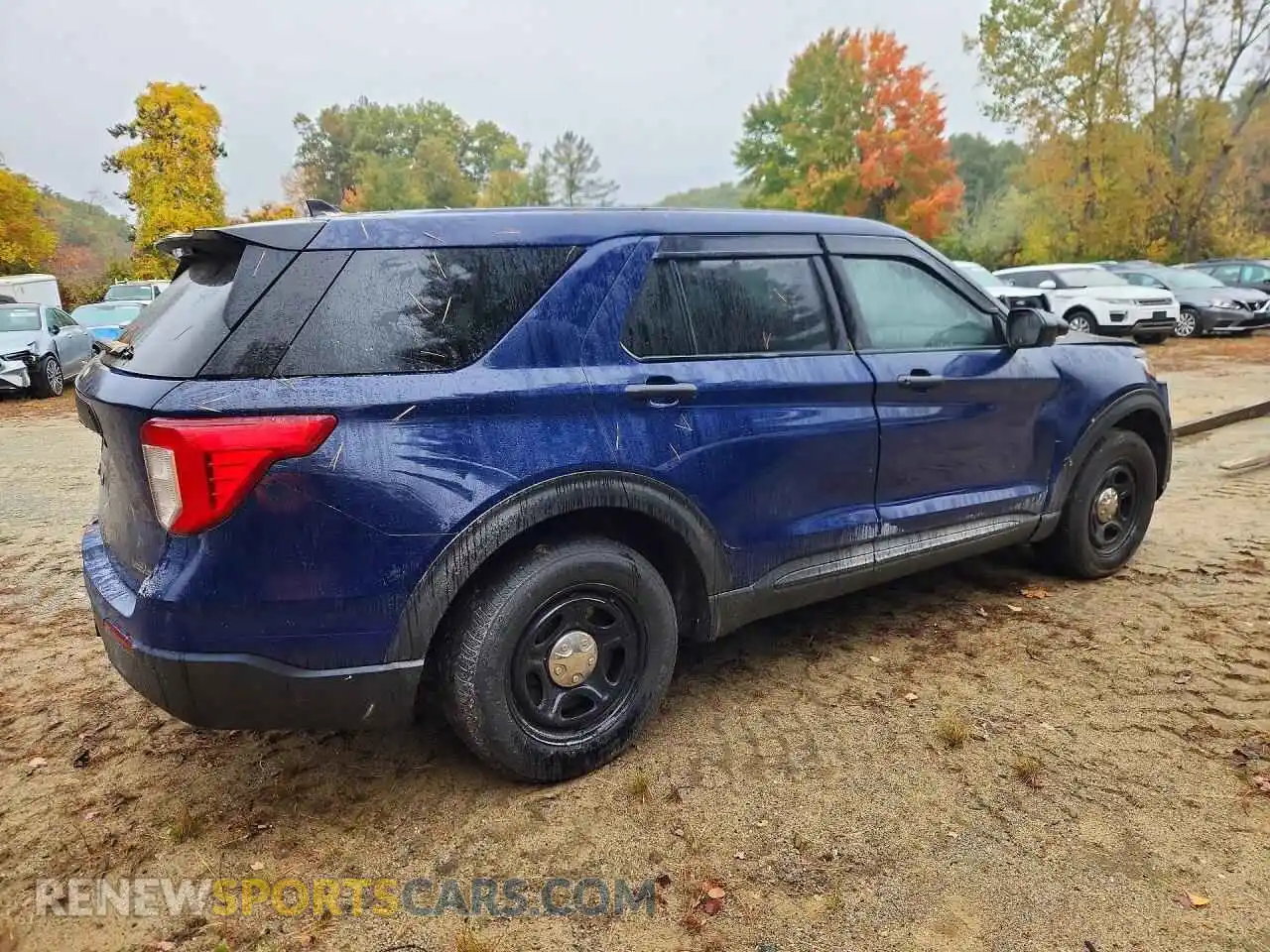 3 fotografías del automóvil dañado 1FM5K8AB1MGB72092 FORD EXPLORER 2021