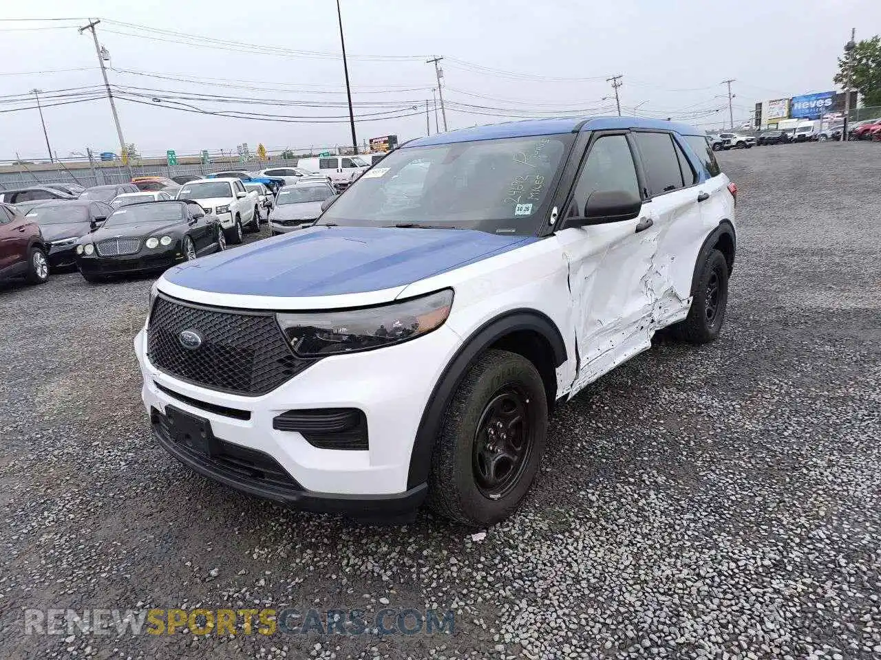 1 fotografías del automóvil dañado 1FM5K8AB1MGB98238 FORD EXPLORER 2021