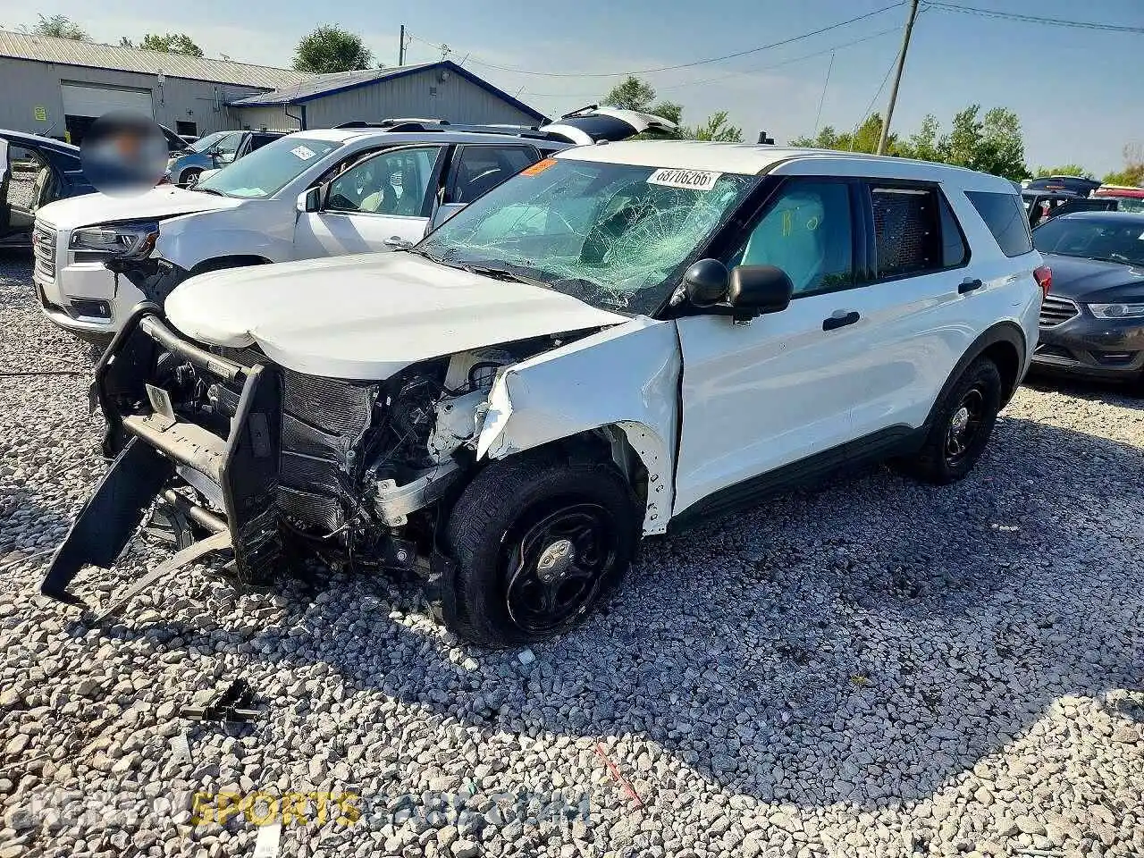 1 Photograph of a damaged car 1FM5K8AB1MGC21436 FORD EXPLORER 2021