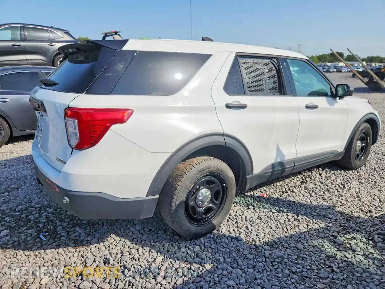3 Photograph of a damaged car 1FM5K8AB1MGC21436 FORD EXPLORER 2021