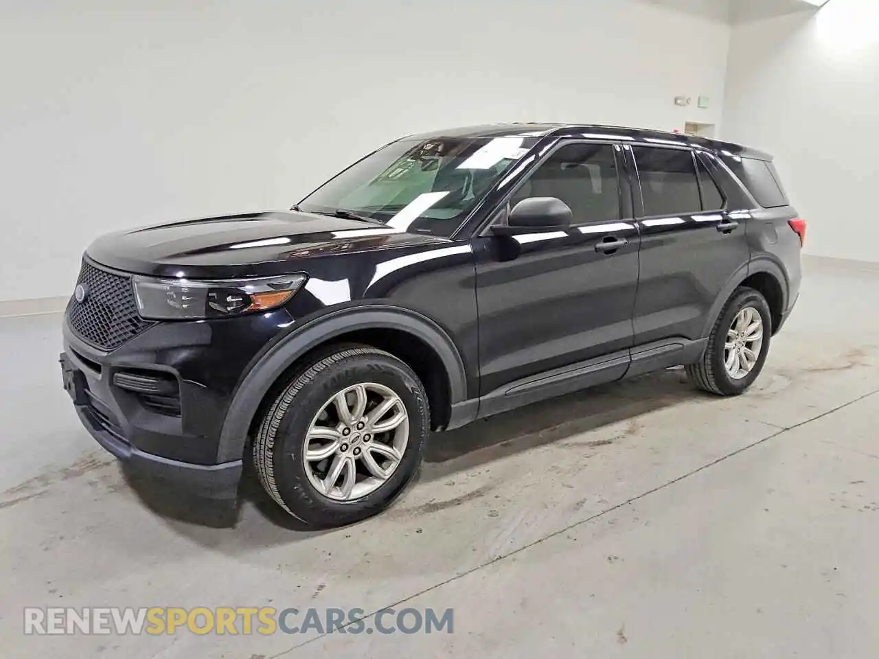 1 Photograph of a damaged car 1FM5K8AB1MGC23235 FORD EXPLORER 2021