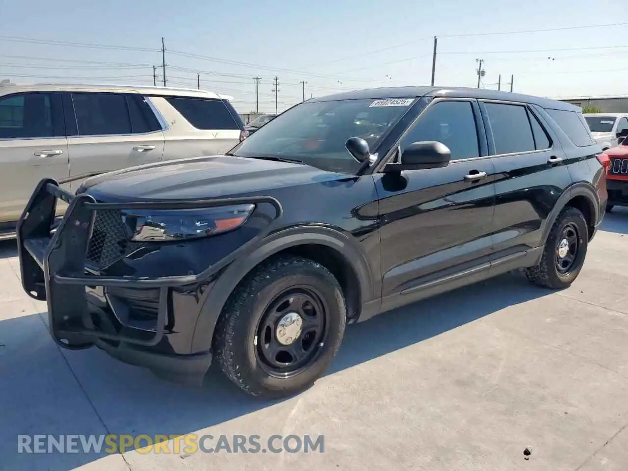 1 Photograph of a damaged car 1FM5K8AB1MGC31092 FORD EXPLORER 2021