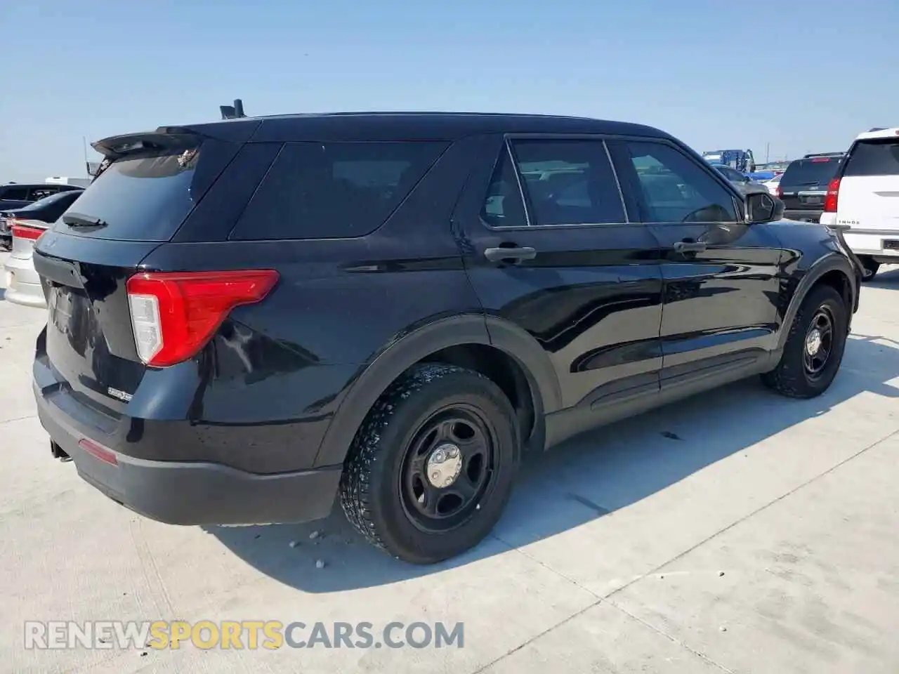 3 Photograph of a damaged car 1FM5K8AB1MGC31092 FORD EXPLORER 2021