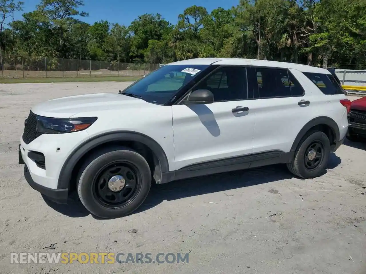 1 Photograph of a damaged car 1FM5K8AB1MGC31612 FORD EXPLORER 2021