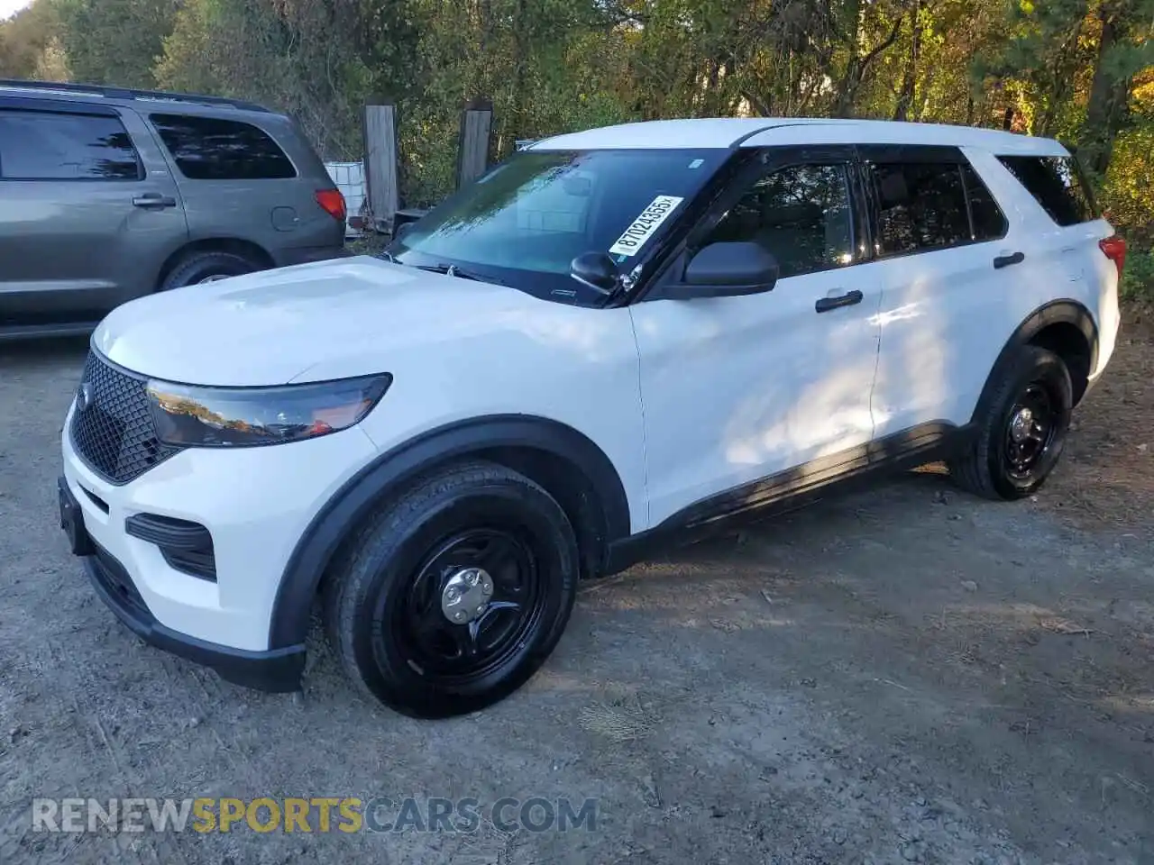 1 Photograph of a damaged car 1FM5K8AB2MGA52723 FORD EXPLORER 2021