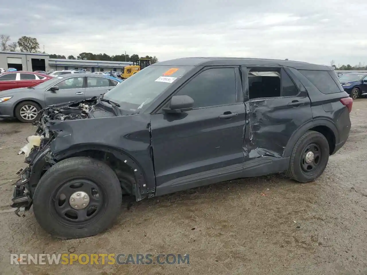 1 Photograph of a damaged car 1FM5K8AB2MGB18414 FORD EXPLORER 2021