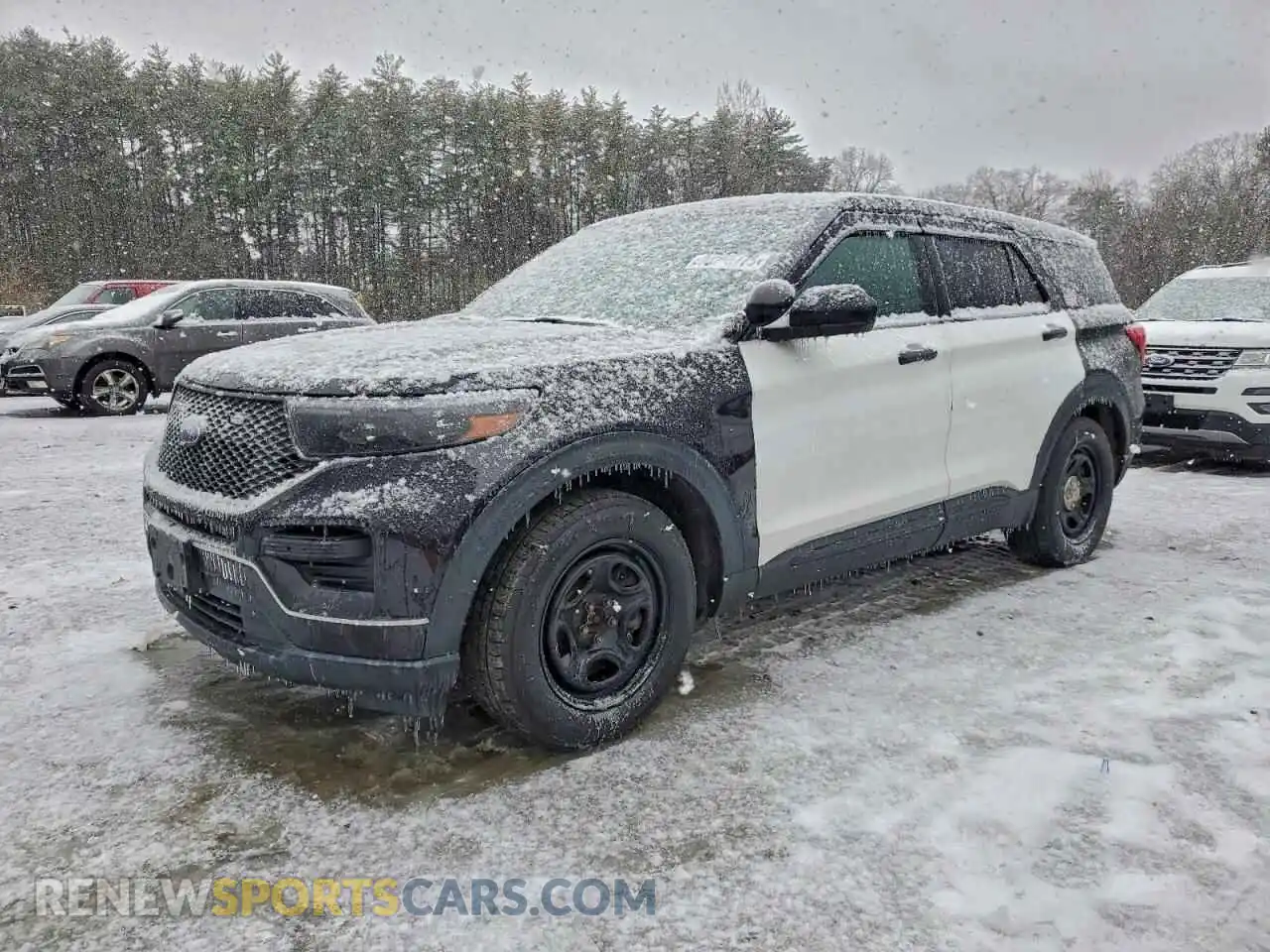 1 Photograph of a damaged car 1FM5K8AB2MGC00966 FORD EXPLORER 2021