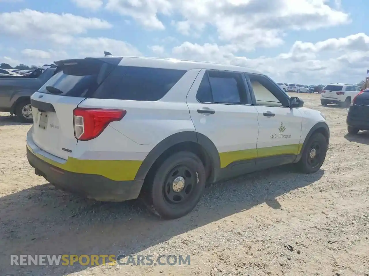3 Photograph of a damaged car 1FM5K8AB3MGA19343 FORD EXPLORER 2021
