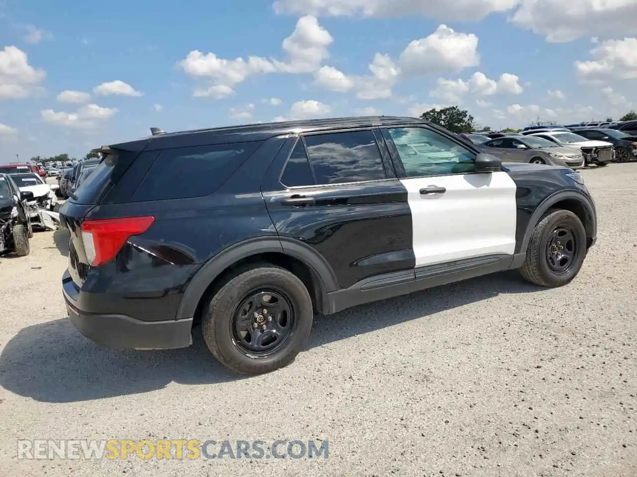 3 Photograph of a damaged car 1FM5K8AB3MGA64573 FORD EXPLORER 2021