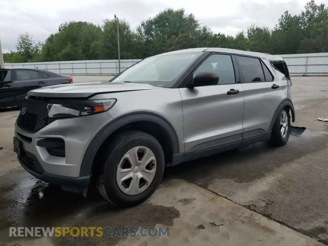 1 Photograph of a damaged car 1FM5K8AB3MGA65173 FORD EXPLORER 2021